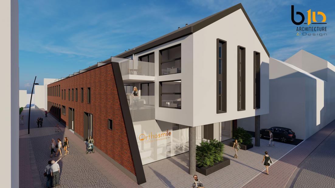 ensemble de logements et clinique orthodontie Verviers 02