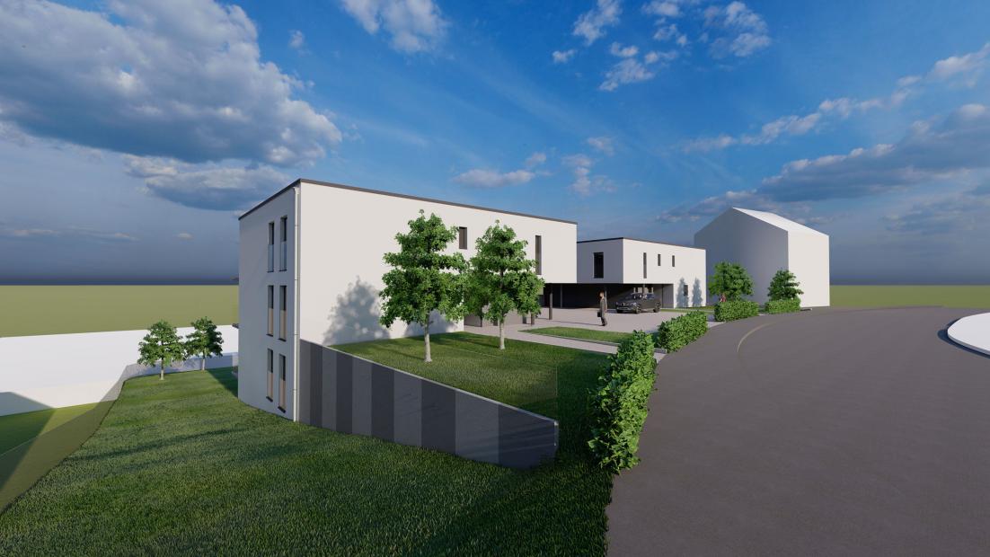 ensemble de logements Oupeye avec AUDEX 03